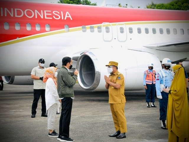 Plt Gubernur Minta ke Jokowi Dukungan Penguatan Pembangunan Stadion Mattoanging